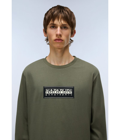 S-BOX LOGO LS TEA LEAF G0A 