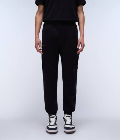 M-BADGE CARGO SUM BLACK 041