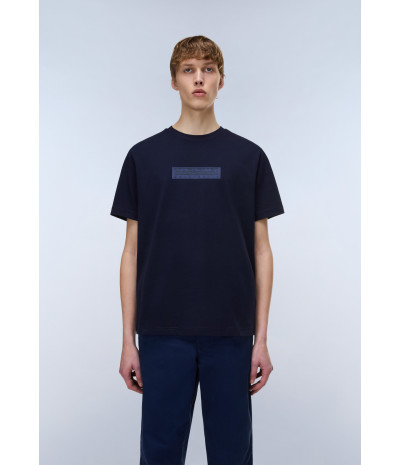 S-BOX LOGO SS 1 BLU MARINE