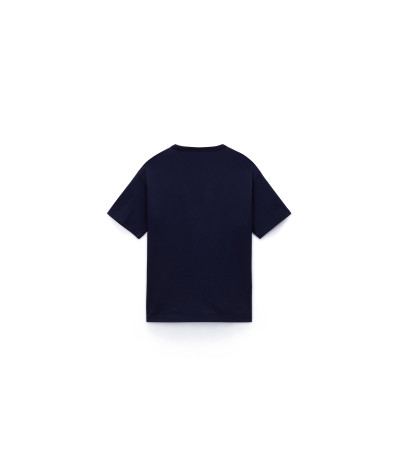 K S-NEW BOX LOGO SS BLU MARINE 
