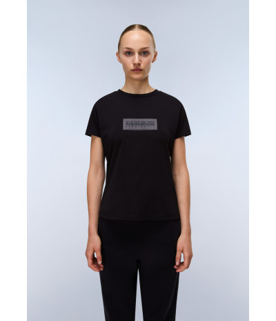 S-BOX LOGO SS W 1 BLACK 041 