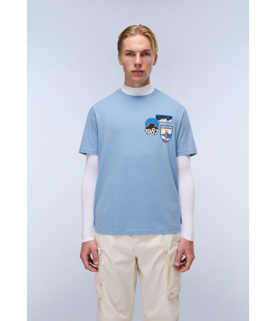 S-MONTEPIANA SS FADED DENIM I84