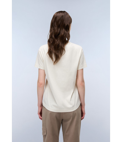 S-FEDAIA SS W BEIGE DIMITY 