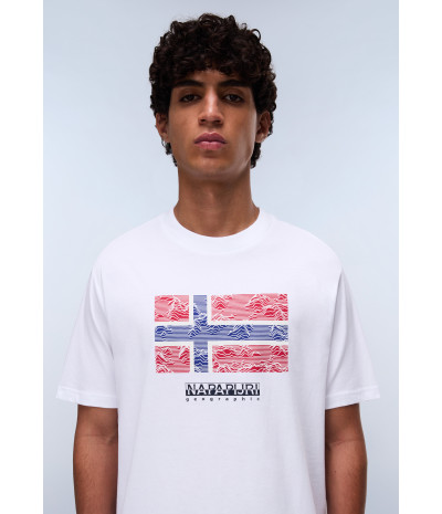 S-DRAPEAU SS BRIGHT WHITE 002 