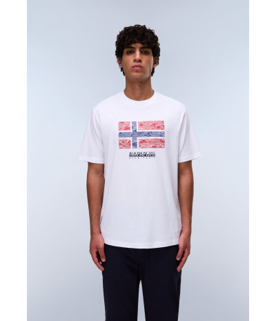 S-DRAPEAU SS BRIGHT WHITE 002