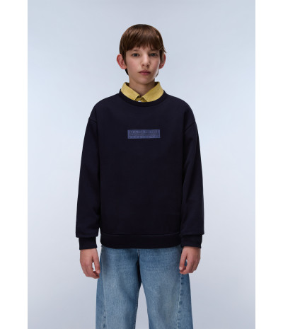 K B-NEW BOX LOGO C W BLU MARINE 