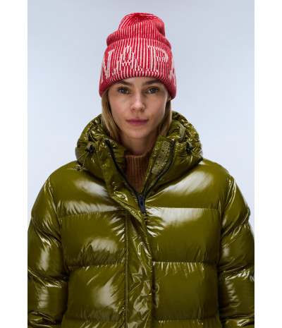 F-IWA BEANIE HAUTE RED R1F 