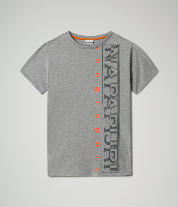 K SADYR LOGO MEDIUM GREY MELANGE