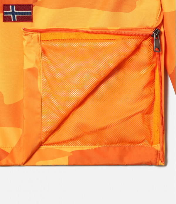 K RAINFOREST CAMO 2 ORANGE CAMO FAC 