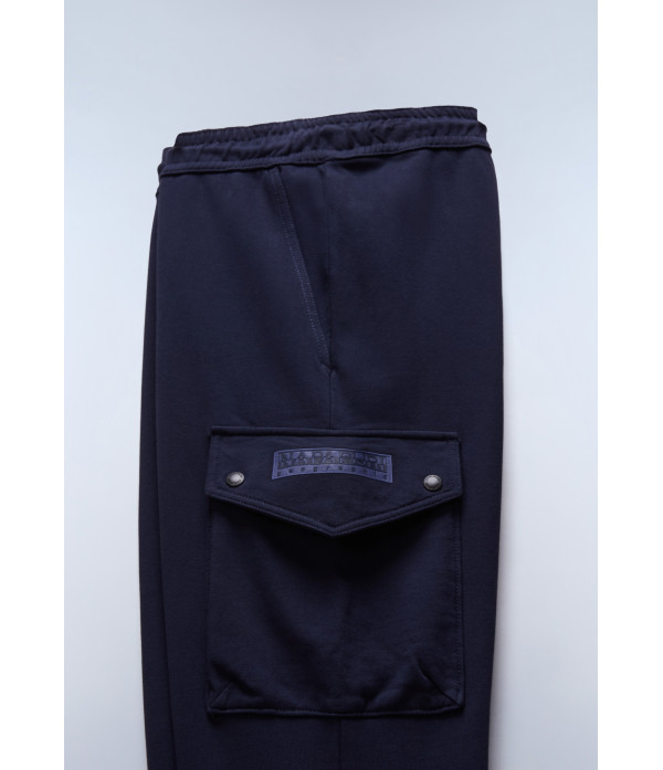 K M-BOX LOGO CARGO BLU MARINE 