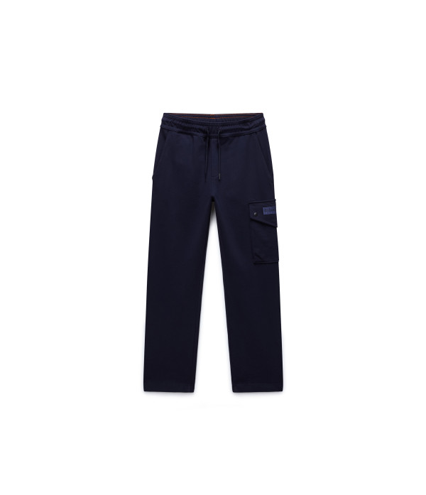 K M-BOX LOGO CARGO BLU MARINE 