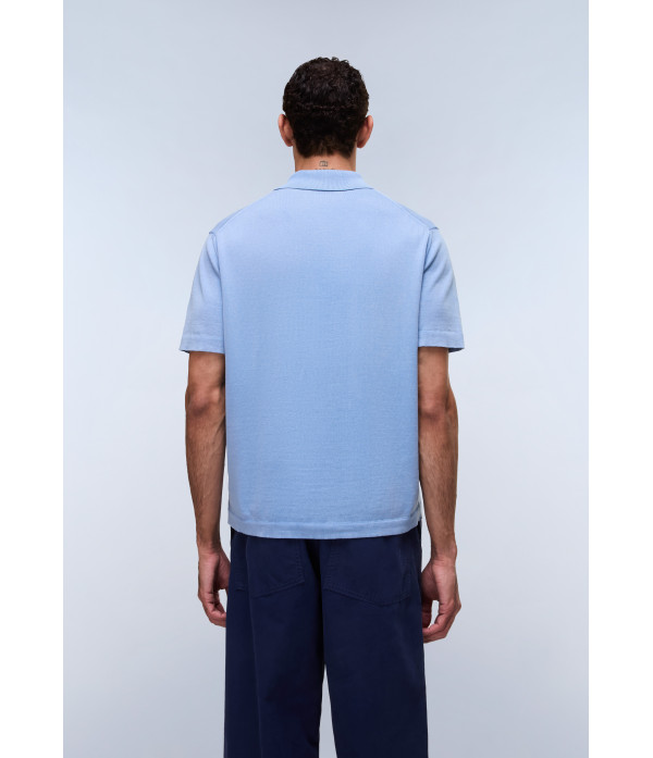 D-HUDSON POLO SS BLUE JASPER B9A 