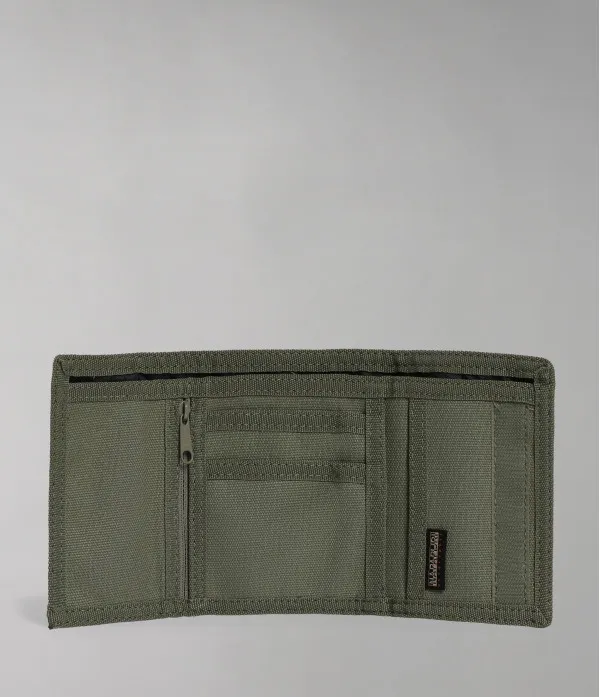 HERING WALLET 2 GREEN LICHEN