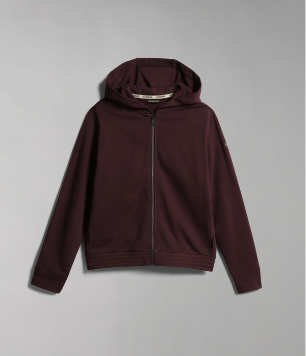 B-CASCADE FZH W BURGUNDY FUDGE