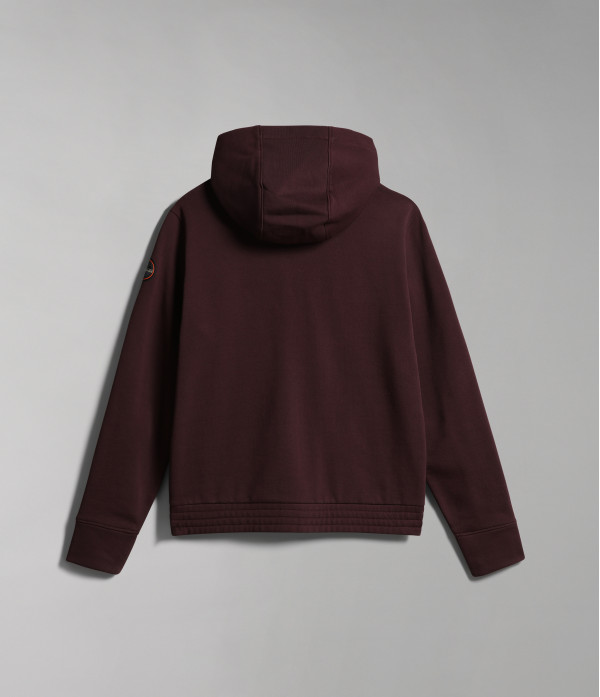 B-CASCADE FZH W BURGUNDY FUDGE