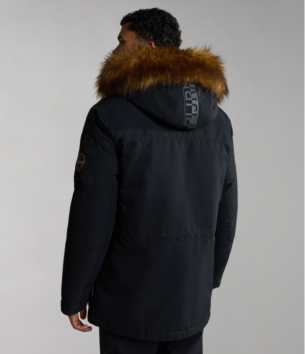 A-DNA EXPLORER PARKA BLACK 041