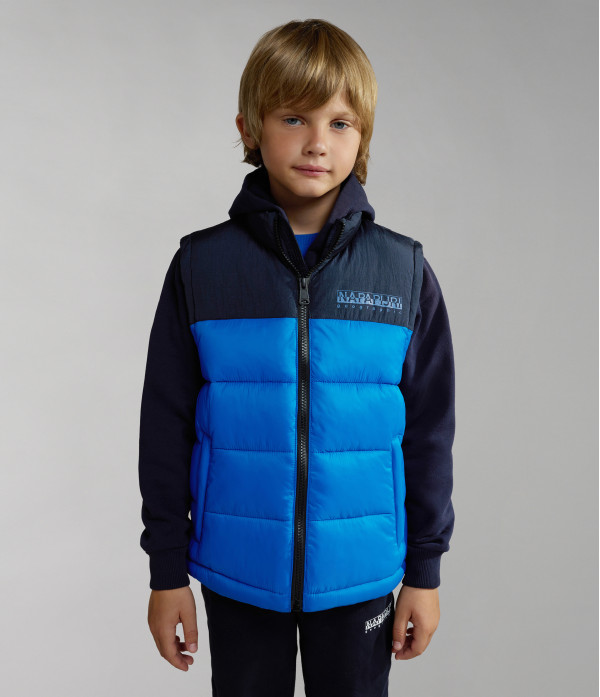 K A-HORNELEN VEST BLUE CLASSIC 