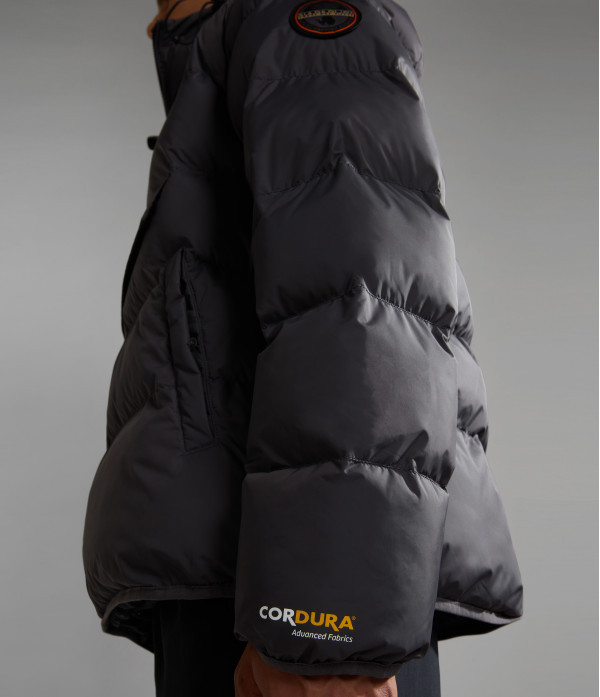 RAINFOREST OP WI PUF DARK GREY SOLID 