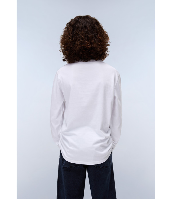 K S-CHAMOIS LS BRIGHT WHITE 002