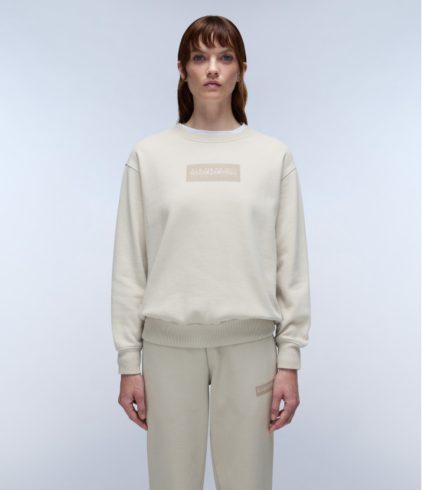 B-BOX LOGO C W BEIGE SILVR N90 