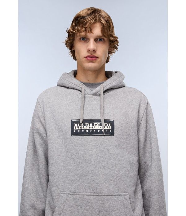 B-BOX LOGO H MEDIUM GREY MELANGE