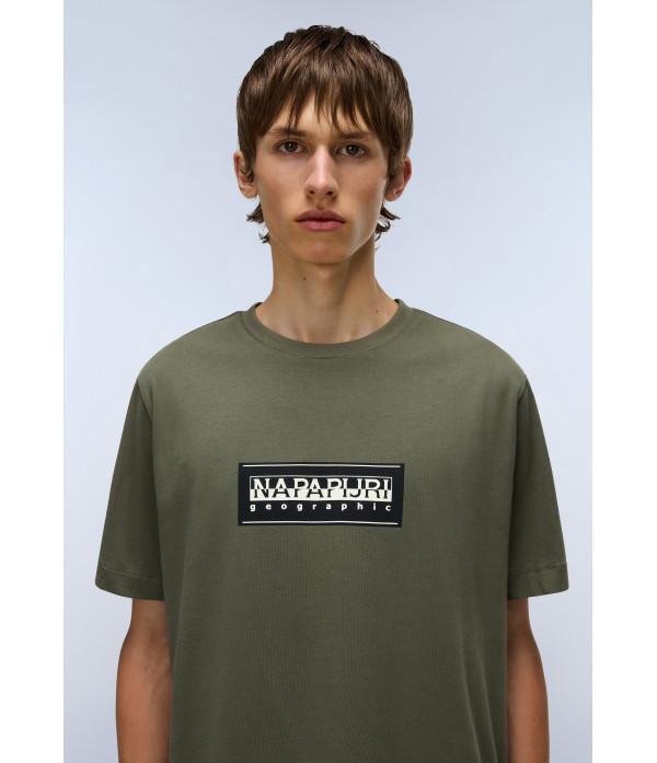 S-BOX LOGO SS TEA LEAF G0A