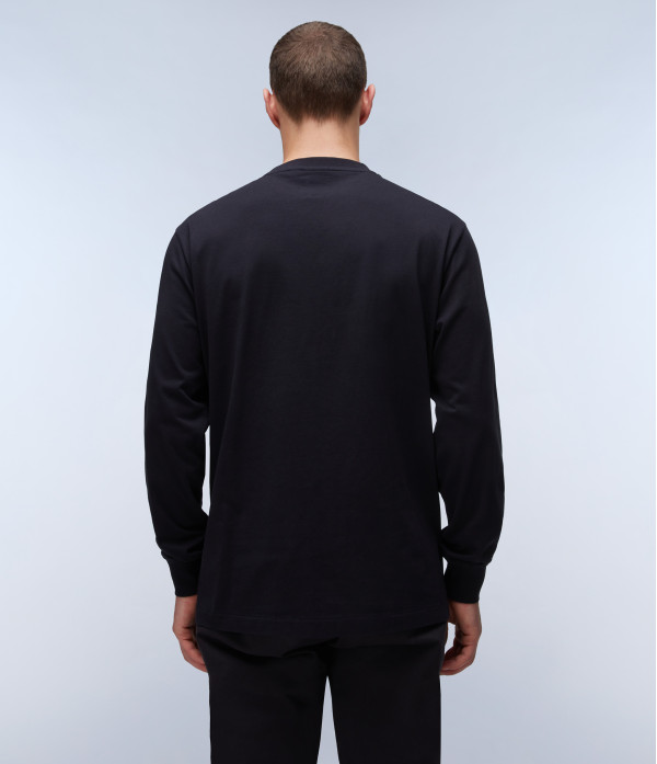 S-BOX LOGO LS BLACK 041