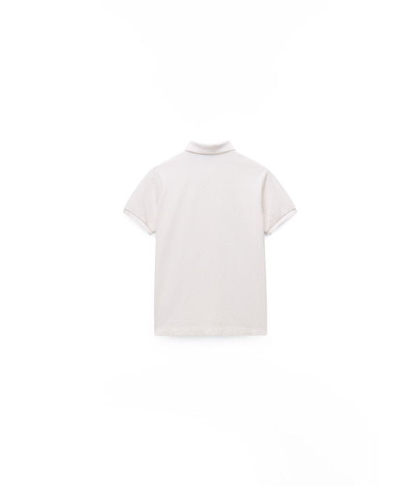 K E-NEW BOX LOGO SS WHITE WHISPER 