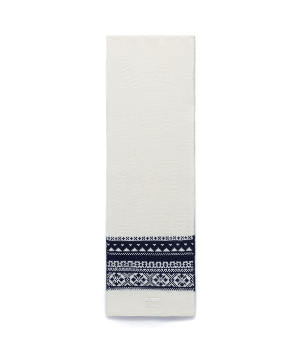 F-SOIUSA SCARF W WHITE HERON 