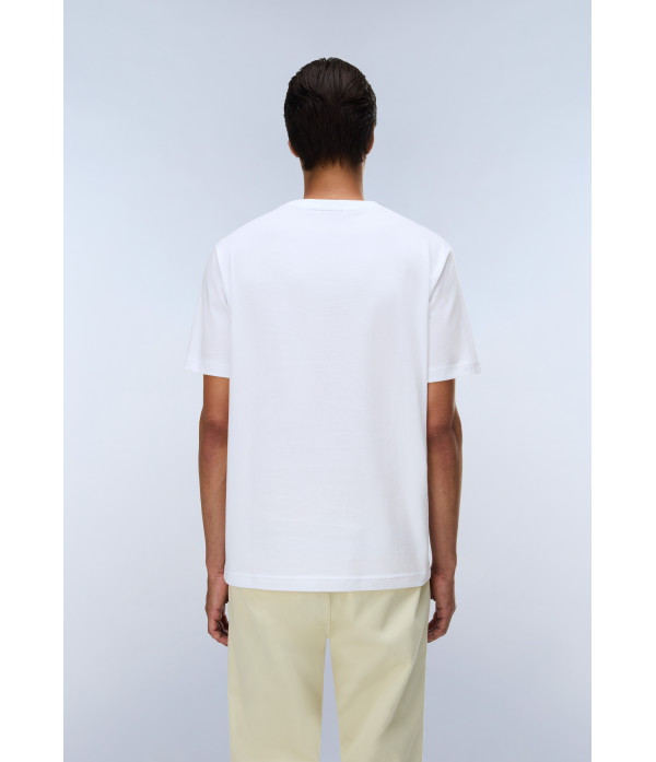 S-BOX LOGO SS 1 BRIGHT WHITE 002 