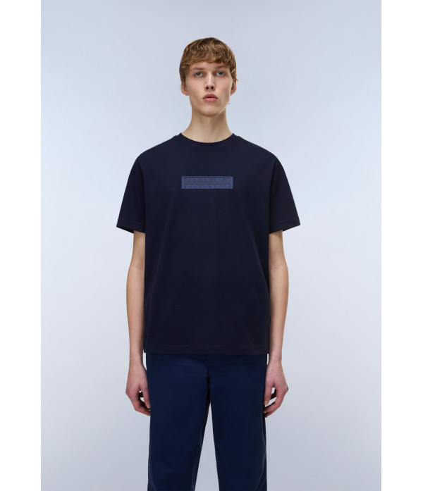 S-BOX LOGO SS 1 BLU MARINE 