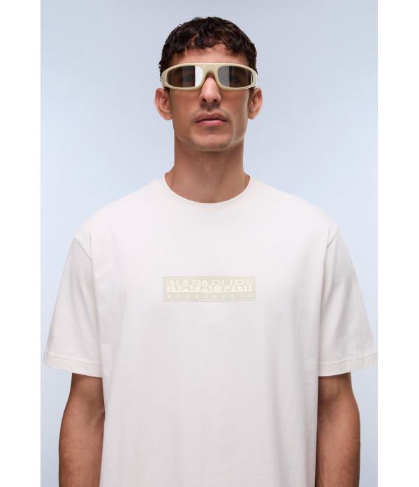 S-BOX LOGO SS 1 WHITE WHISPER 