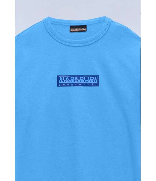 K S-NEW BOX LOGO SS BLUE JASPER B9A 