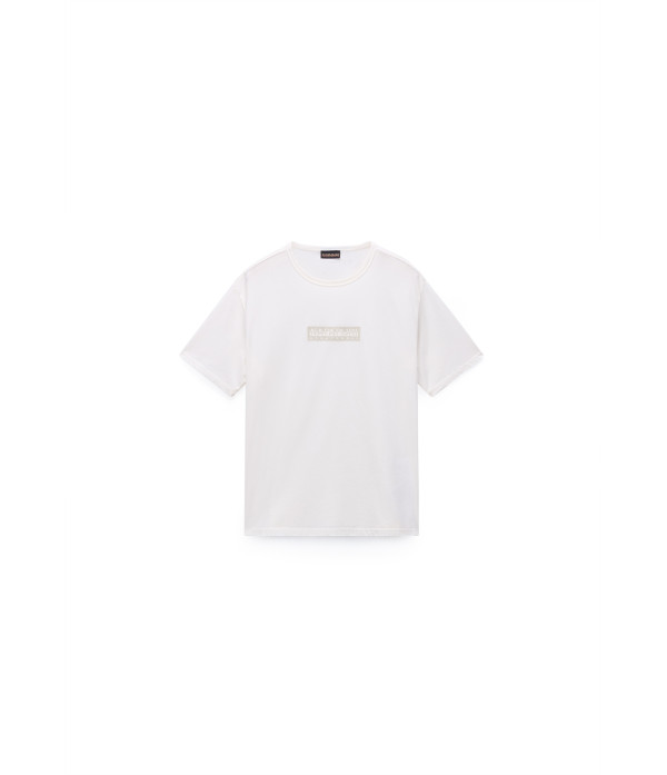K S-NEW BOX LOGO SS WHITE WHISPER 