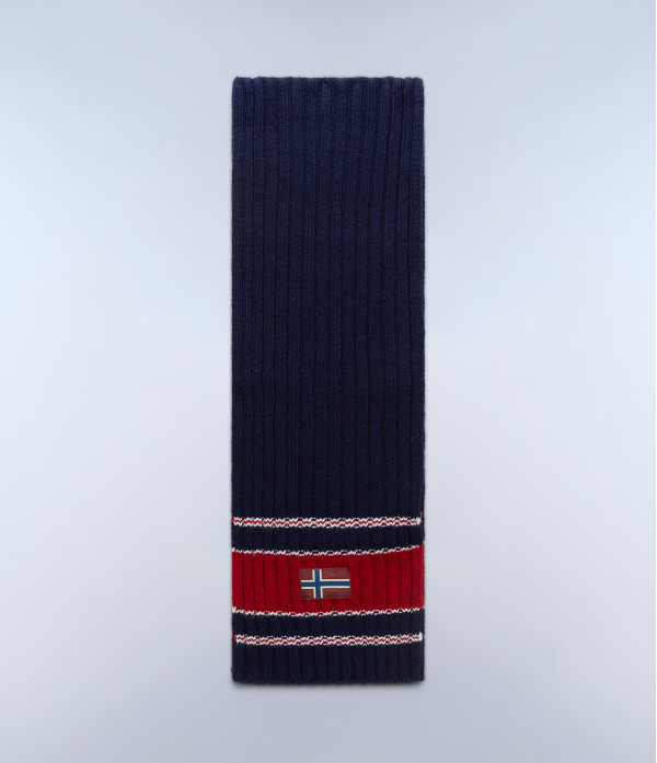 F-AREUSE SCARF BLU MARINE 
