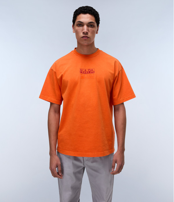 S-CORTONA SS SUM ORANGE RED