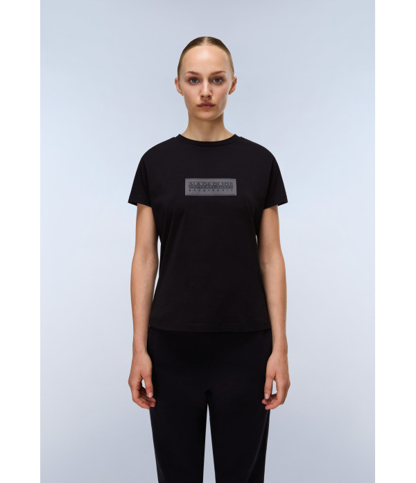 S-BOX LOGO SS W 1 BLACK 041 