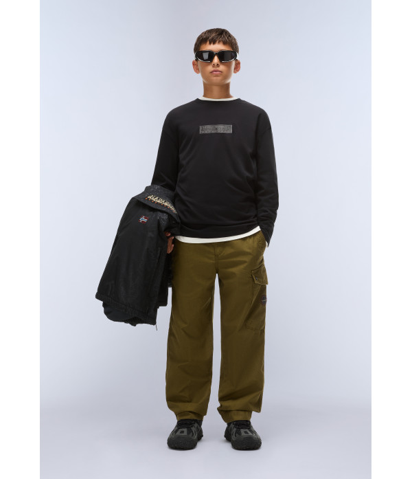 K S-NEW BOX LOGO LS BLACK BEAUTY 