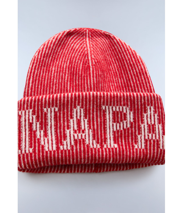 F-IWA BEANIE HAUTE RED R1F 