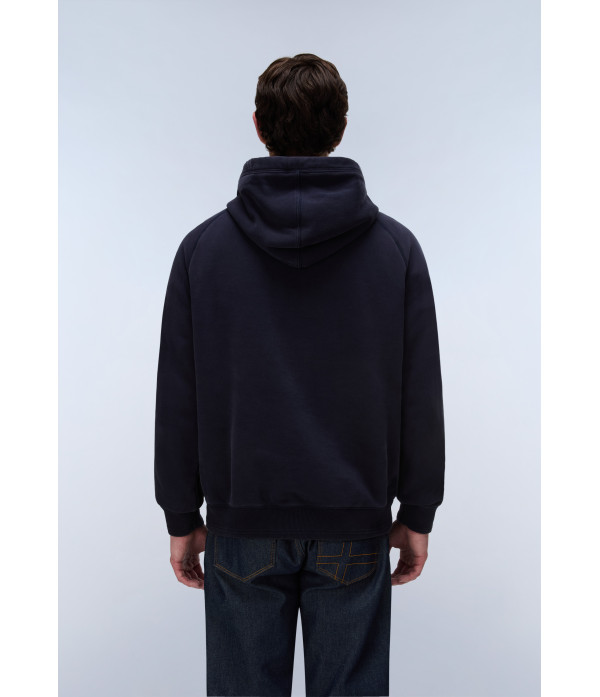 B-ARCHIVE SWEAT H BLU MARINE 