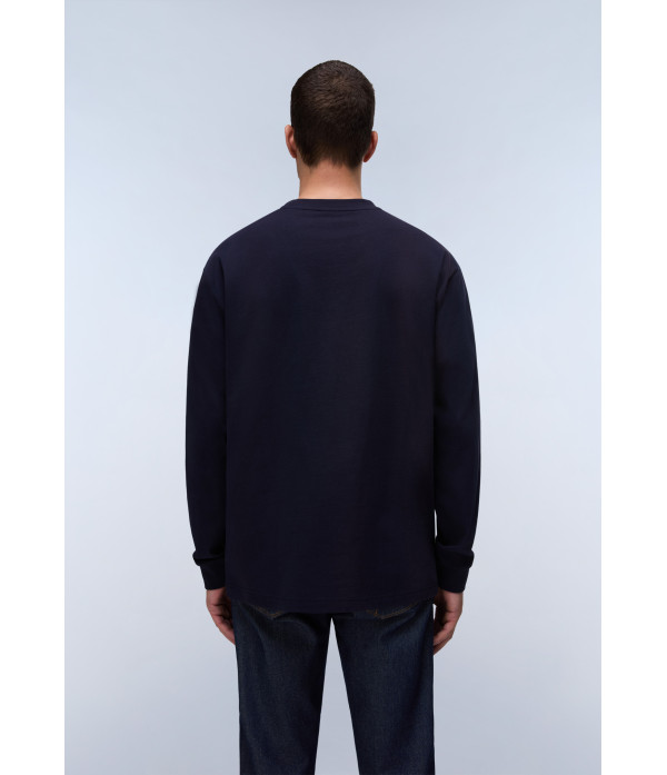 S-BOX LOGO LS 1 BLU MARINE 