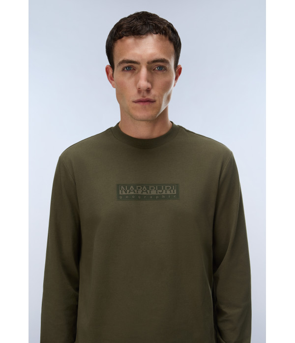 S-BOX LOGO LS 1 OLIVE NIGHT G1F 