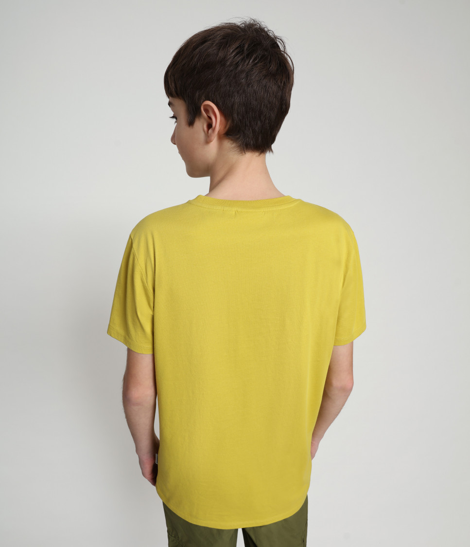 K SADYR LOGO YELLOW MOSS