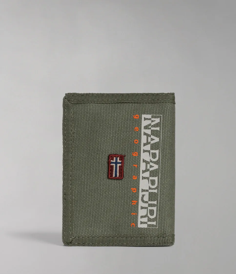 HERING WALLET 2 GREEN LICHEN